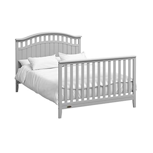 Graco Harper 4in1 Convertible Crib with Drawer (Pebble Grey) Easily