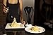 Magic Cuisine Nylon 5pc Kitchen Utensils Set with Stand - Black Color - Home Cooking Tool - Soup Ladel - Slotted Turner - Spoon - Slotted Spoon - Spaghetti Server Kitchen Accessories