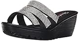 Skechers Cali Women's Parallel Sparkle Eyes Platform Wedge Sandal