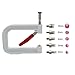 1 Set Manual Beading Machine Handmade Pearl Setting Machine for No Hole Pearl Rivet (Style 1)