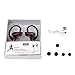 Jave Bluetooth Headphones, Best Wireless Sports Earphones with Mic Waterproof HD Stereo Sweatproof Earbuds for Gym Running Workout 10 Hour Battery Noise Cancelling Headsets