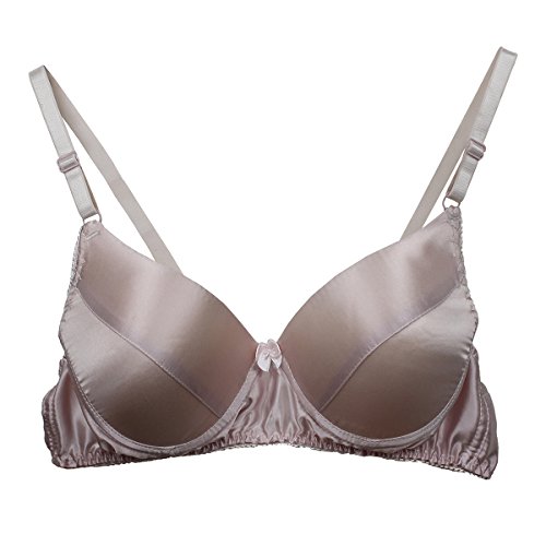Farlenoyar women pure silk bra soft underwear smooth he…