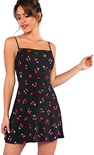 floerns women's plaid print mini cami bodycon dress Floerns Womens Plaid Print Mini Cami Bodycon Dress