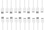 Samsung USB 3.0 Data Cable for Galaxy Note 3, 10 Pack - Non-Retail Packaging - White