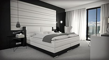 Boxspringbett Stuttgart 180 X 200 Luxusbett Hotelbett Amerikanisch Amazon De Kuche Haushalt Wohnen