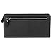 BaoLan Women's Wallets Leather Wristlet Clutch Long Wallet Card Holder with Wrist Strap Wallets for Women Black