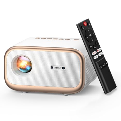 Native Smart Projector Full HD Auto Focus Keystone