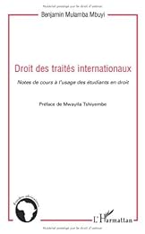Droit des traités internationaux