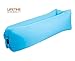 AIWOTOWOW Inflatable Lounge Air Sofa , Portable Quick Compression Air Bag Dream Beach Chair Lounger for Camping Swimming Park Backyard and Other Home Outdoor Activities - Blue