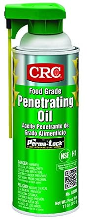 CRC Food Plant Penetrating Oil - NSF H1 Certified Lubricant For Food Processing Equipment
