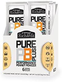 Crazy Richards Pure PB Plus , Single Serves, 0.42 oz (Pack of 8)