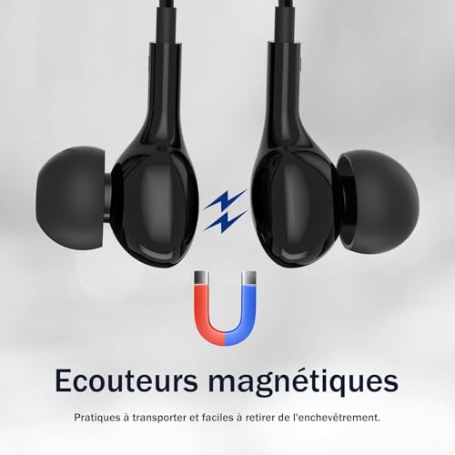 USB C Earphones for Samsung Galaxy S26 S25 S24 S23 S22 Ultra A56 A16 A55 5G A16 HiFi Stereo Magnetic Earbuds Wired USB C Earbuds with MICR for iPhone 15 16 17 Pro Max Huawei P60 Pixel 8 7 Pro iPad 10