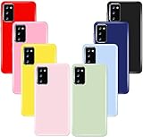 (8 Pack) for Samsung Galaxy Note 20 Case, Soft