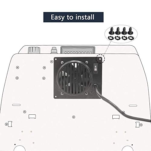 Criditpid Replacement VentFree Wall Heater Fan, Vent Free Blower