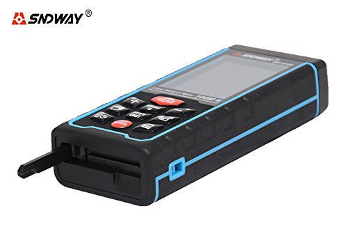 SNDWAY SW-S100 100M 328FT Digital Diastimeter Laser Distance Meter Laser Rangefinder Meter Area Volume Measure Tool