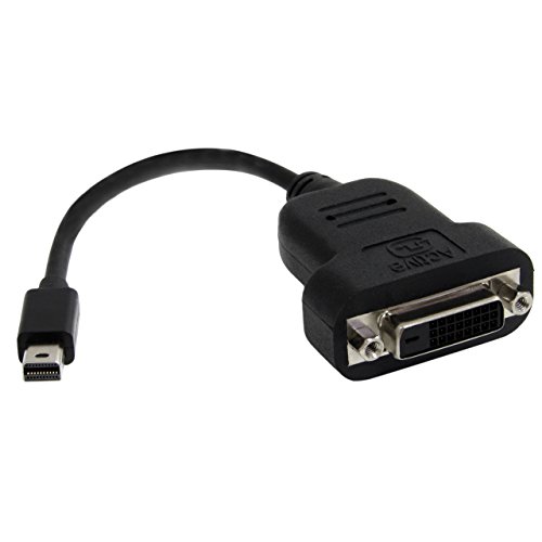 StarTech.com Mini DisplayPort to DVI Adapter - 1080p - Single Link - Active - Mini DP (Thunderbolt) to DVI Monitor Adapter (MDP2DVIS)