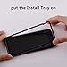 S8 Screen Cover Screen protector Glass Samsung Galaxy S8 [Case Friendly] 9H Tempered Glass with Installation Tray Best Touch Sensitive [3D Curved Protection][Ultra HD][Anti-Bubble] RUCHBA