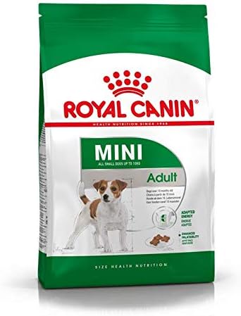 Royal Canin Dog Food - Mini Adult - Dry Kibble for Small Breed Dogs (upto 10KG) - Science Diet - Tailored Nutrition - 8kg