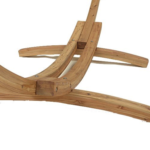 Caribbean Hammocks Wood Arc Hammock Stand 13 Feet 450lbs