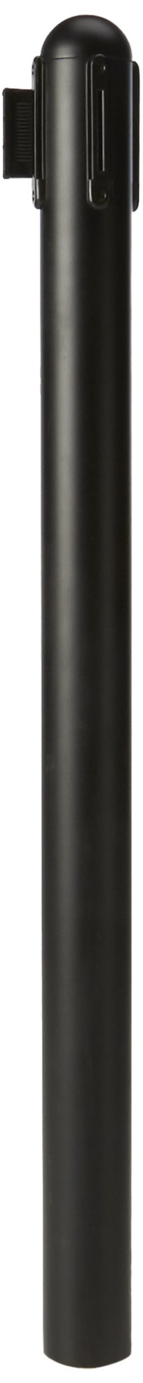 Securit Retractable Barrier Post with Black Nylon Tape
