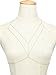 Body Chain Zerowin Alloy Multilayer Cross Tassel Chain Swimsuit Bikini Belts for womens summer beach swmming sports decor (gold)