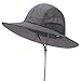 FURTALK Safari Sun Hats for Women Wide Brim UV UPF Ponytail Outdoor Hunting Summer Fishing Hiking Hat