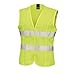 Result Core Womens/Ladies Sleeveless Hi Vis Vest (10 US) (Fluorescent Pink)