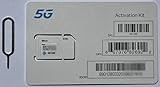 AT&T Wireless 5G LTE SIM Card with Detroit Packing