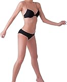 Seamless Padded Bra w/ Transparent Straps & Back