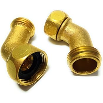 adapter for hose garden y Connector, Adapter Elbow Degree Solid Hose Amazon.com : Hose Brass Garden 45 PLG Extender,