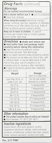 Reeses Pinworm Drugs Liquid For Total Household, Full Prescription Energy, 2 Oz