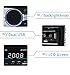 SARCCH Multimedia Car Stereo - Single Din LCD, BT Audio and Calling, Built-in Microphone, MP3 Player, WMA, USB, Auxiliary Input, FM Radio Receiver, Wireless Remote Control