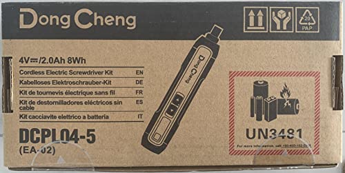 DongCheng 4 V Akku-Schraubendreher-Kit mit 8-teiligen magnetischen 2\