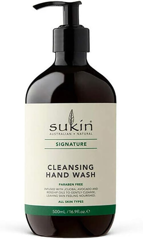 Sukin Signature Cleansing Hand Wash 500ml with Rosehip & Avocado Oils