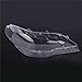 Supper-Supply Headlight Headlamp Clear Lens Plastic Shell Cover Replacement for BMW X5 E70 2008 2009 2010 2012 2013