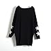 VIGVOG Women's Casual Star Logo Pullover Chunky Jersey T Shirts