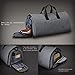BUG Garment Bag for Travel,Suit Bags for Men Travel,Convertible Garment Bag - 2 in 1 Hanging Suit Travel Bags for Men,Dark Gray - 2019 UPGRADE