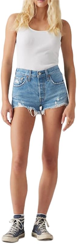 Damen 501® Original Shorts Denim Shorts,Oxnard Athens Mid Short,30W — Foto 6 von 8
