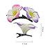20PCS Sc0nni Hawaiian Foam Flowers Hair Clips Bridal Hair Clips For Wedding Luau Party Beach Wear Poolside Wear Favor Event Decoration(Stylish Classic 5 cm, red，blue，pink，purple，white)