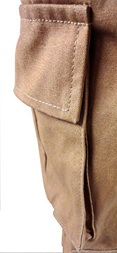 Aeromax Jr. Fire Fighter Bunker Gear, Tan, Size 6/8