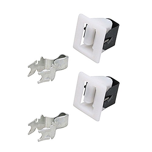 Repairwares Universal Appliance Door Latch Kit 279570 279570M 8001593 510177 WE1X1192 5366021400 4027EL2001A (2 Pack)
