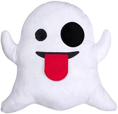 Emoji Pillow 35 32 10cm Lovely Cartoon Emoticon Stuffed Plush Toy Doll Little Smile Ghost