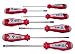 Xcelite XPE700 Chromium Molybdenum Steel Electronics Screwdriver Set, 7-Piece