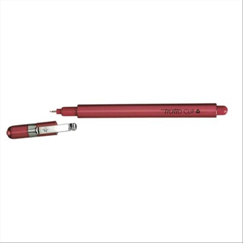 Tratto Clip - 0,3 mm - Rosso - (conf. da 12 pezzi)