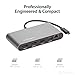 StarTech.com Dual 4K Monitor Mini Thunderbolt 3 Dock with HDMI - Mac & Windows Docking Station - Discontinued, Limited Stock, & Replaced by TB3DKM2HDL (TB3DKM2HD)