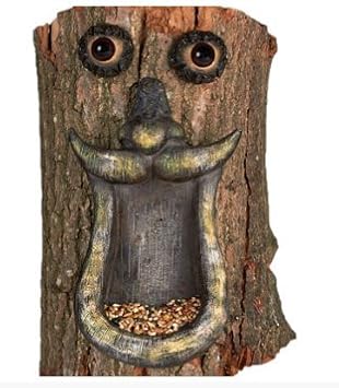 Tree Face Bird Feeder Amazon Co Uk Garden Outdoors