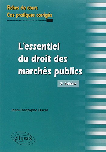 L' essentiel du droit des marchés publics