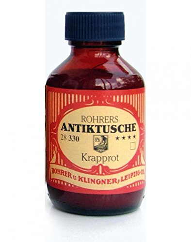 Rohrer & Klingner Traditional Drawing Indian Ink Krapprot (red) 100ml