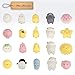 Lumiparty Squishiy Toys, Mini Mochi Squishies 20 PCS Cute Animals Sets Relief Stress Toys for Adults, Kids Youths Mini Soft Squeeze Favors Birthday Party Gift