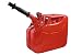 Wavian USA JC0010RVS Authentic NATO Jerry Fuel Can and Spout System Red (10 Litre) primary